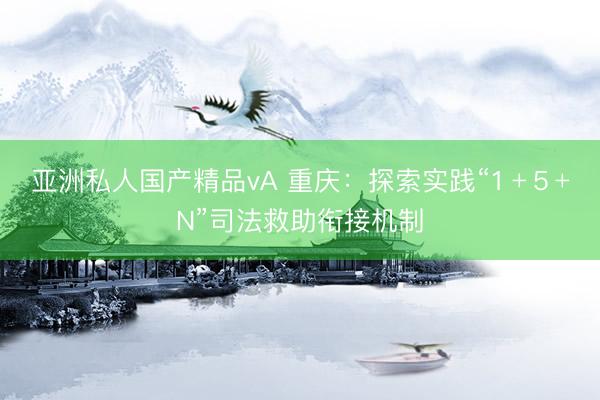 亚洲私人国产精品vA 重庆：探索实践“1﹢5﹢N”司法救助衔接机制